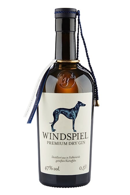 Windspiel Premium Dry Gin (47%), Eifel, Germany 500ml