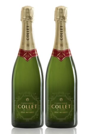 Collet Champagne Art Deco Twin Pack