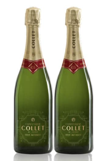 Collet Champagne Art Deco Twin Pack