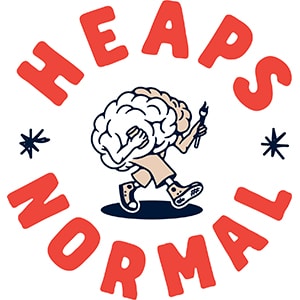 Heaps Normal logo