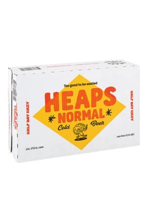Heaps Normal Half Day Hazy Non Alcoholic Beer 375ml (24 cans)