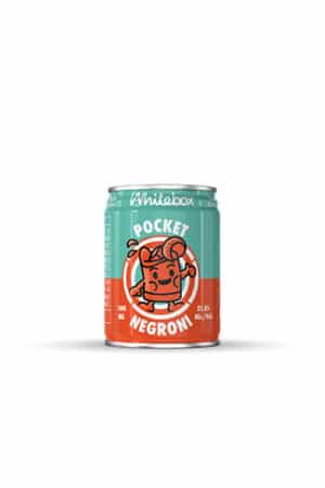 Whitebox Pocket Negroni 100ml (21.8%) Cocktail Can - Pack of 12